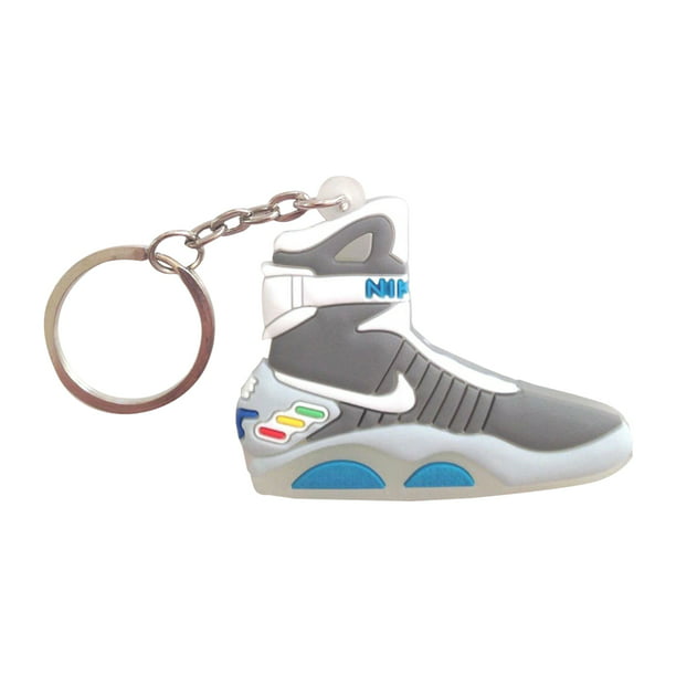 Premium MAG Back to the Future Sneaker Keyring Keychain 3D Mini Hand Painted 